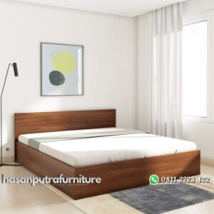Tempat Tidur Kayu Minimalis Model Jati Terbaru Hasan Putra Furniture Jepara - Indonesia Furniture