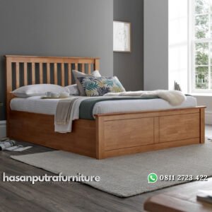 Tempat Tidur Minimalis Kayu Jati Terbaru 2020 Hasan Putra Furniture Jepara - Indonesia Furniture