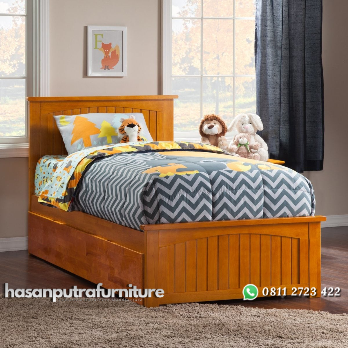 Tempat Tidur Anak Remaja Sakti Hasan Putra Furniture Jepara - Indonesia Furniture 2 Tempat Tidur Anak Remaja Sakti Hasan Putra Furniture Jepara - Indonesia Furniture - Gambar 2