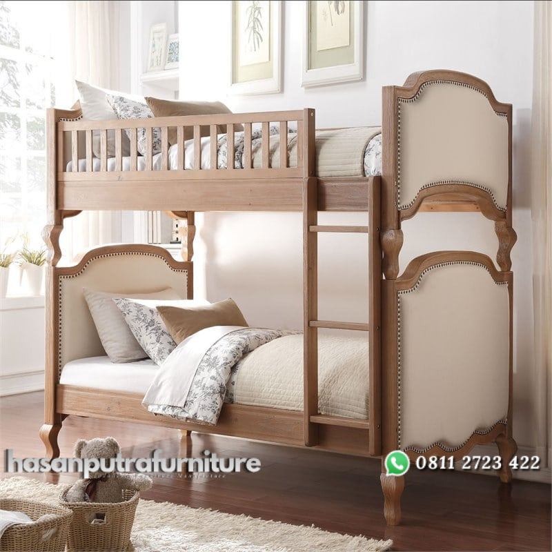 Tempat Tidur Tingkat Kayu Klasik Hasan Putra Furniture Jepara - Indonesia Furniture 1 Tempat Tidur Tingkat Kayu Klasik Hasan Putra Furniture Jepara - Indonesia Furniture