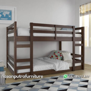 Tempat Tidur Tingkat Murah Model Minimalis Hasan Putra Furniture Jepara - Indonesia Furniture