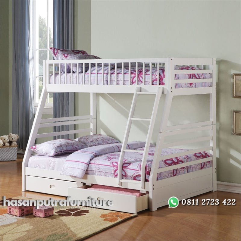 Tempat Tidur Anak Tingkat Joy Hasan Putra Furniture Jepara - Indonesia Furniture 1 Tempat Tidur Anak Tingkat Joy Hasan Putra Furniture Jepara - Indonesia Furniture