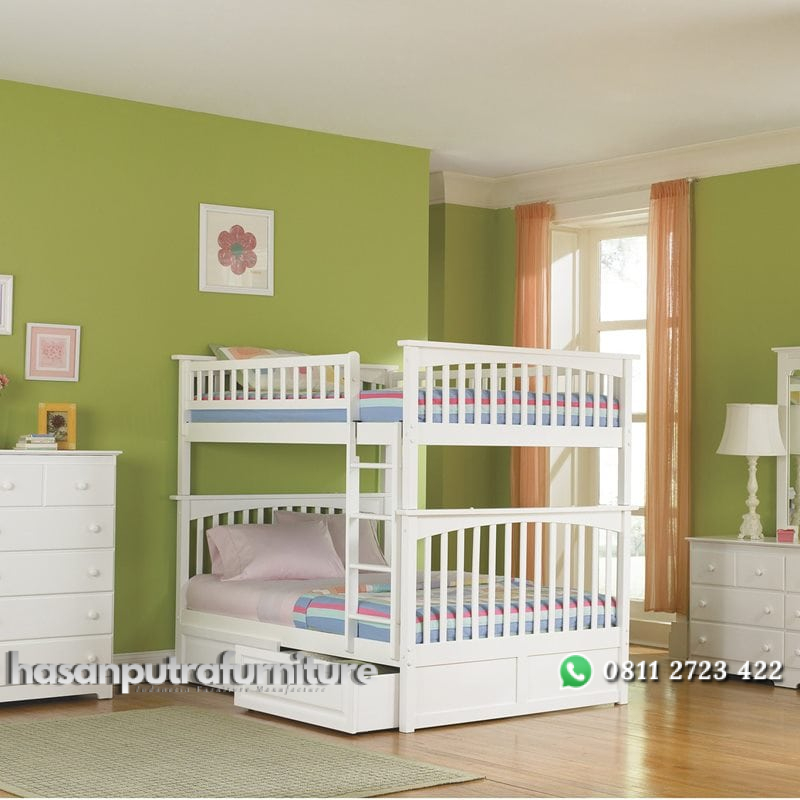 Tempat Tidur Tingkat Set + Tolet + Drawers Hasan Putra Furniture Jepara - Indonesia Furniture 1 Tempat Tidur Tingkat Set + Tolet + Drawers Hasan Putra Furniture Jepara - Indonesia Furniture