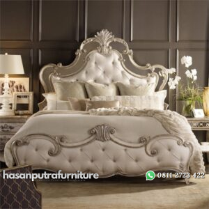 Tempat Tidur Ukir Mewah Emas Hasan Putra Furniture Jepara - Indonesia Furniture