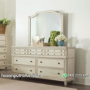 Mebel Meja Rias Jecky Kamar Utama Hasan Putra Furniture Jepara - Indonesia Furniture